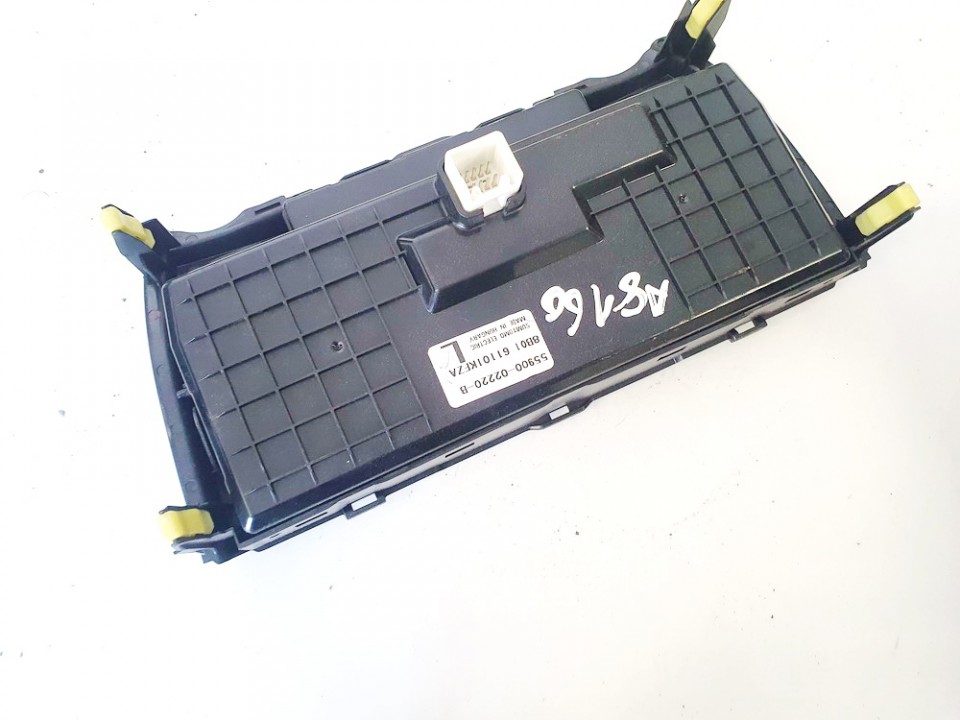 5590002220B Toyota Auris 2008 Climate Control Panel (heater control switches) - Thumbnail 2