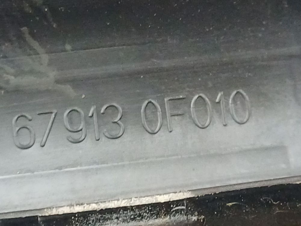 679130F010 Toyota Corolla Verso 2005 Salona apdare (plastmasas) - Thumbnail 4