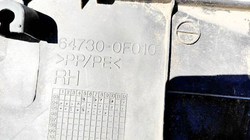 647300F010 Toyota Corolla Verso 2005 Interior trim - Thumbnail 3