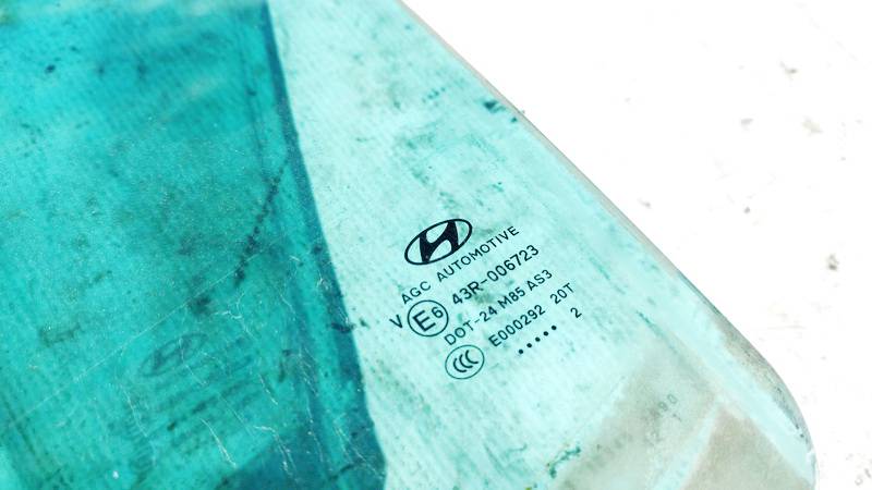 AS3 Hyundai ix35 2012 Szyba drzwi - TYLNE LEWE - Thumbnail 2