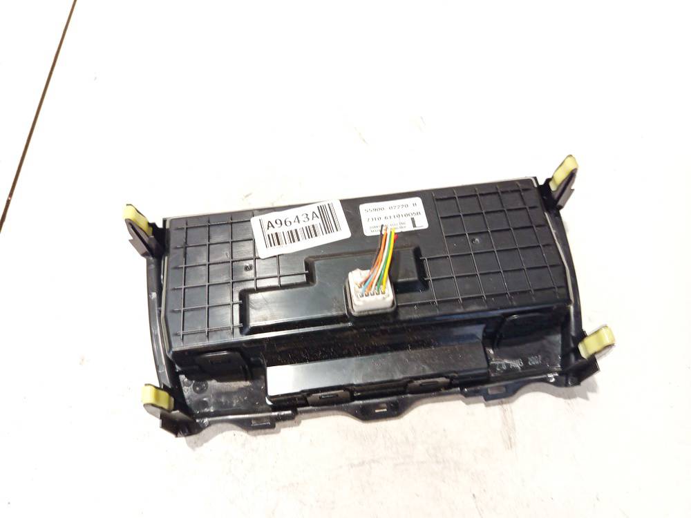 5590002220B Toyota Auris 2007 Climate Control Panel (heater control switches) - Thumbnail 2