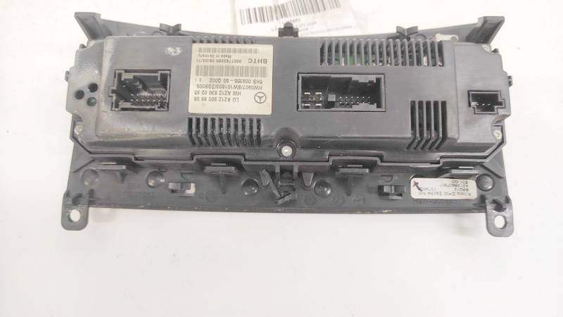 A2129008608 Mercedes-Benz E-CLASS 2015 Climate Control Panel (heater control switches) - Thumbnail 2