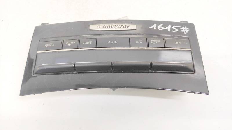 A2129008608 Mercedes-Benz E-CLASS 2015 Climate Control Panel (heater control switches)