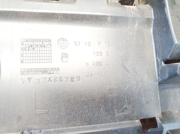 51127184767 BMW 5-Series 2011 gauche Pare-Chocs Manique - Thumbnail 2