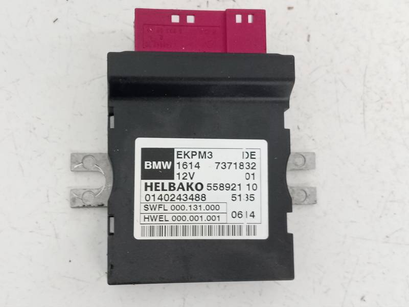 16147371832 BMW 3-Series 2013 Fuel Pump Relay