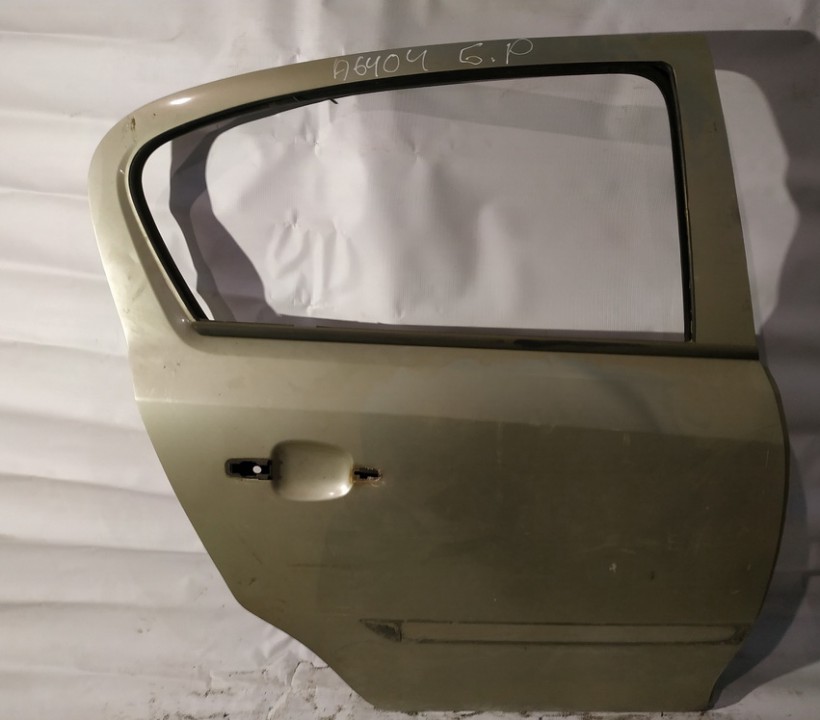 GELTONOS Opel Corsa 2007 Doors - REAR RIGHT