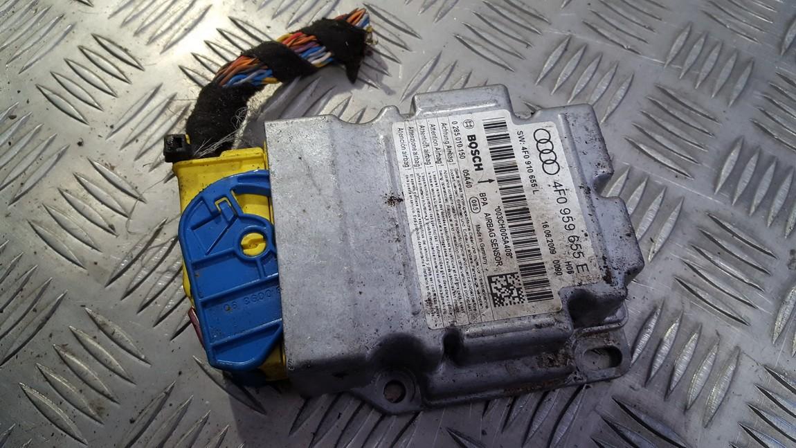 4F0959655E Audi A6 2006 Airbag crash sensors module