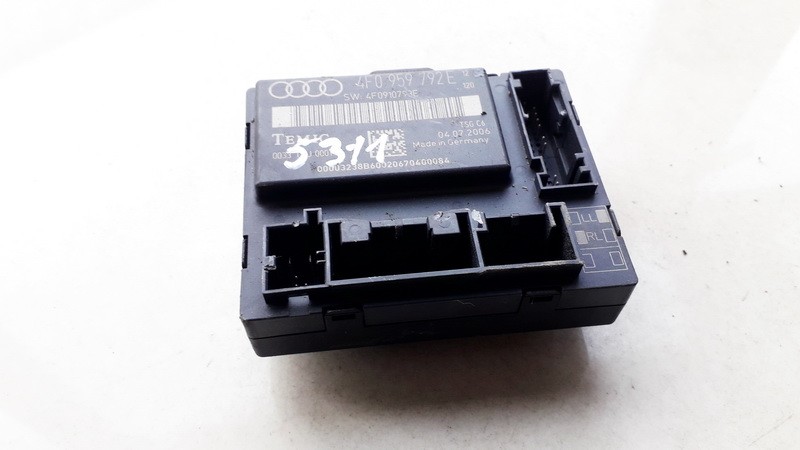 4F0959792E Audi Allroad 2006 Unidad de control-módulo de la puerta