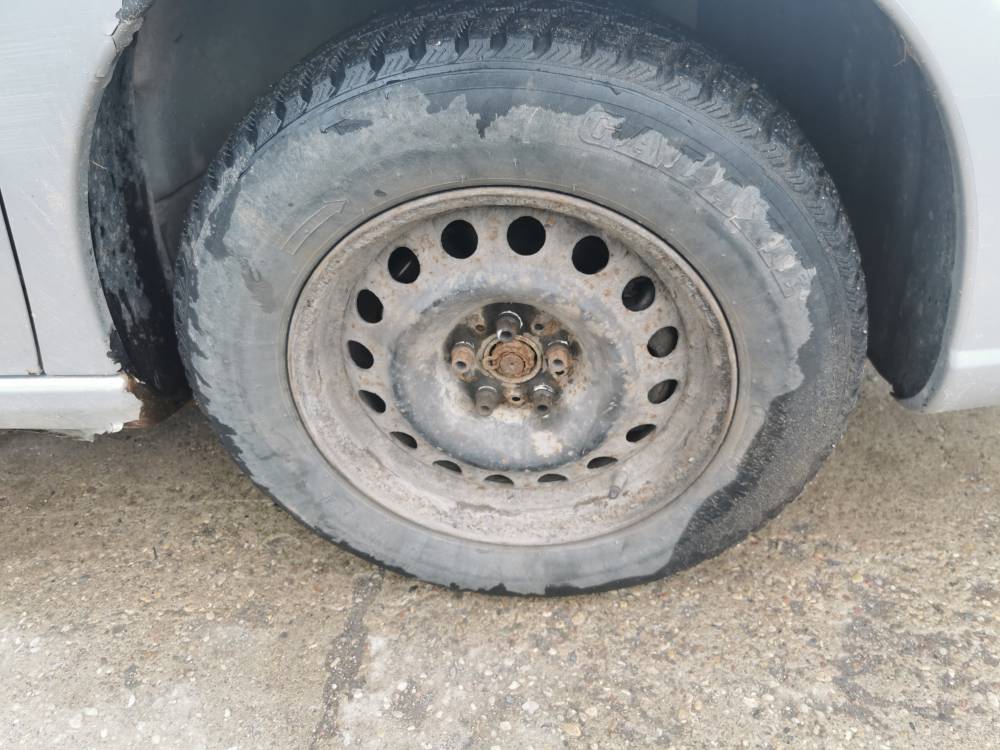 5X98 Peugeot 807 2006 Teräsvanne Kokoonpano R15 - Thumbnail 4