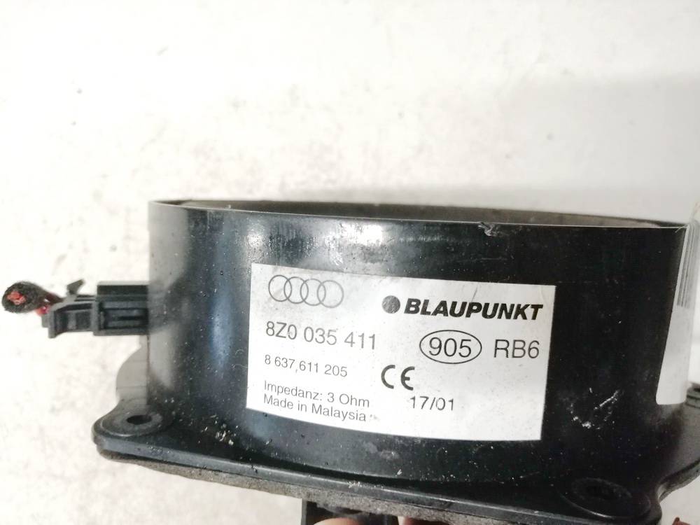8Z0035411 Audi A2 2002 Speaker (audio) - Thumbnail 3