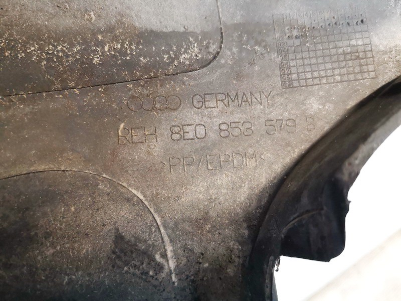 8E0853579B Audi A4 2002 Oikean muovisen kynnyslistan takakansi - TAKANA VASEMMALLA - Thumbnail 3