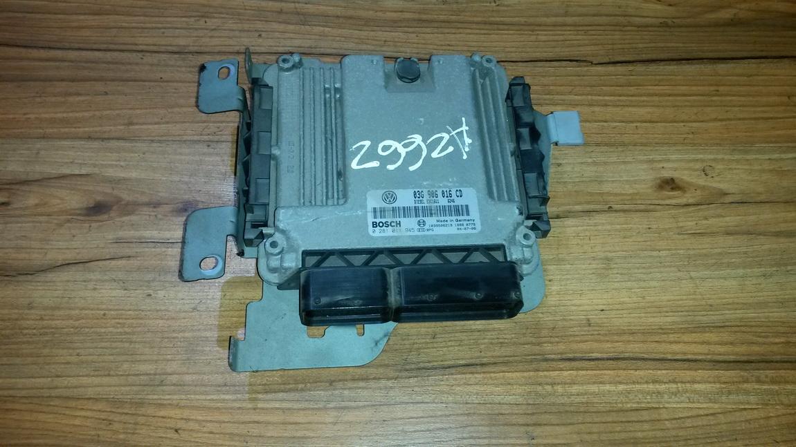 0281011945 Volkswagen Touran 2006 ECU Engine Computer (Engine Control Unit)