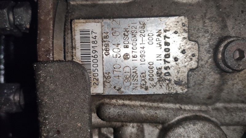 0470504012 Nissan Almera 2000 Hochdruckpumpe, Einspritzpumpe - Thumbnail 3