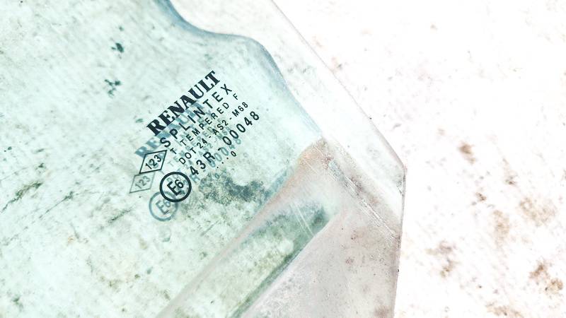 AS2 Renault Scenic 2000 Durvju stikls - AIZMUGURE PA KREISI - Thumbnail 2