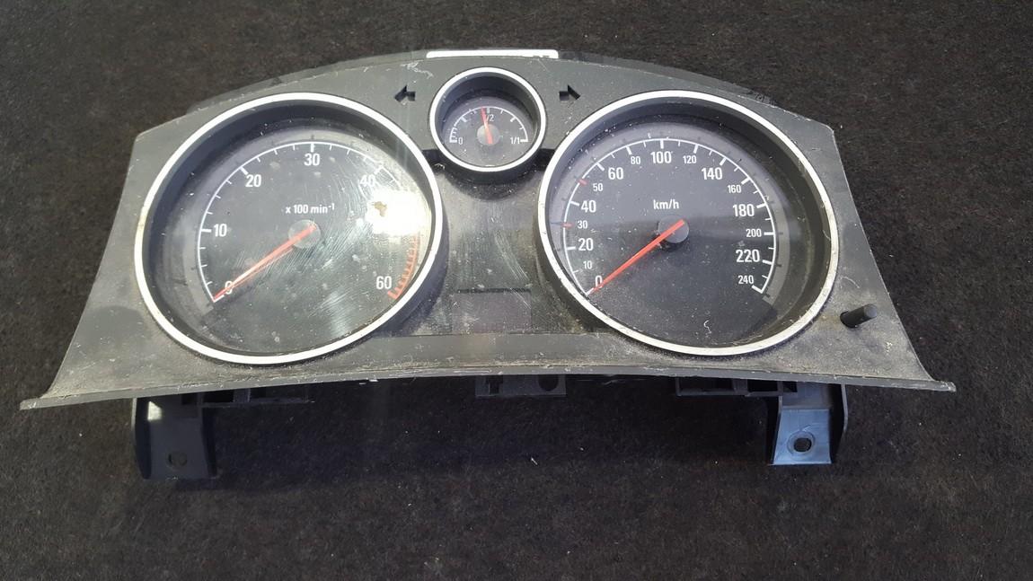 13216684 Opel Astra 2005 Speedometers - Cockpit - Speedo Clocks Instrument