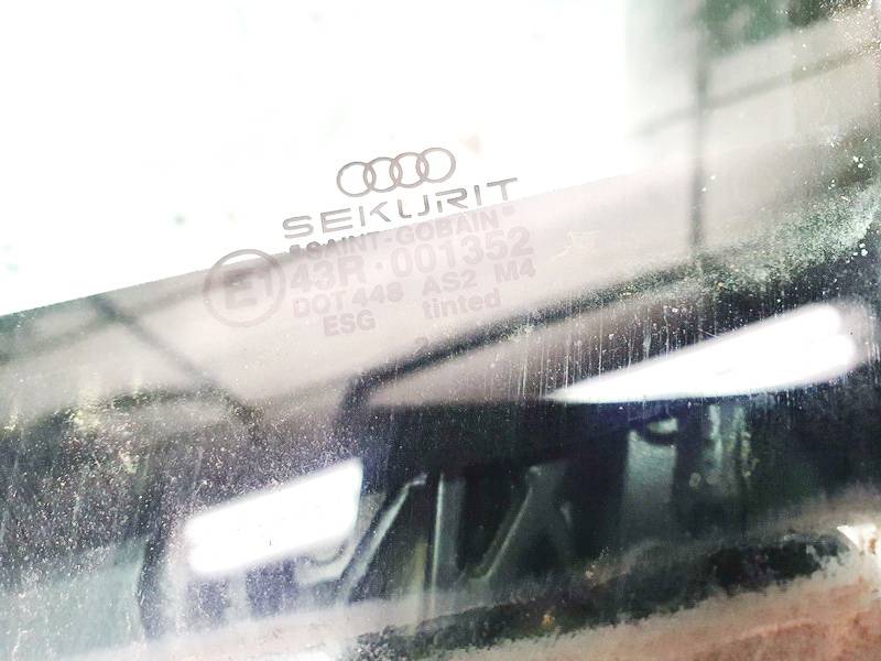 DOT448AS2M4 Audi A4 2003 Door-Drop Glass - FRONT LEFT - Thumbnail 3