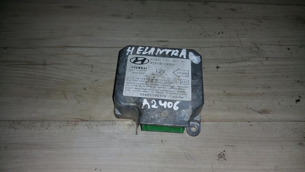 9591029950 Hyundai Elantra 1999 Airbag crash sensors module