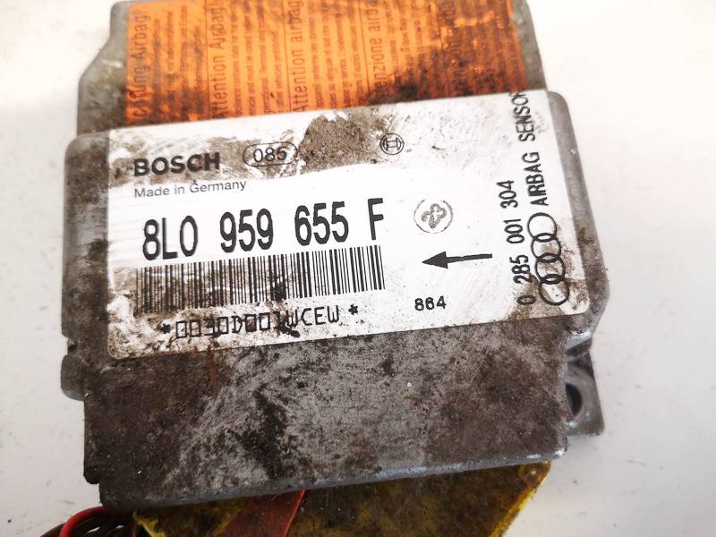 8L0959655F Audi A3 1998 SRS gaisa spilvena dators – gaisa spilvenu vadības bloks - Thumbnail 2