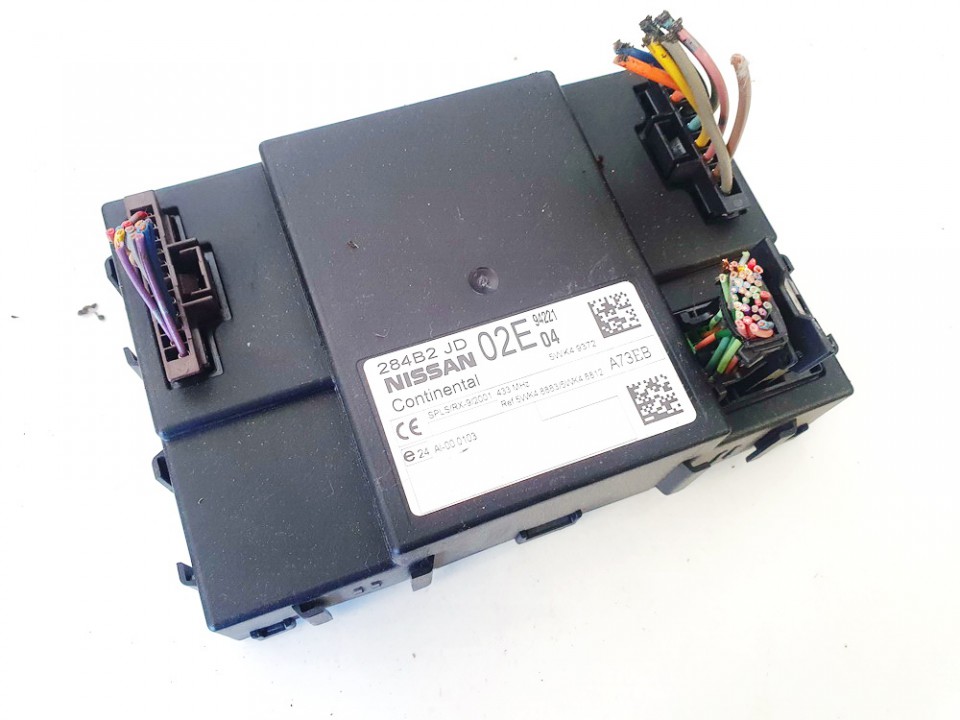 284B2JD02E Nissan Qashqai 2009 General Module Comfort Relay (Unit)