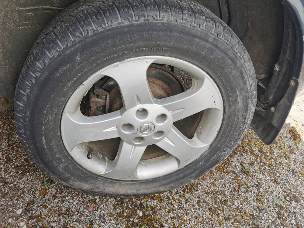 5X114.3 Nissan Murano 2005 Lietie riteņu komplekts R18