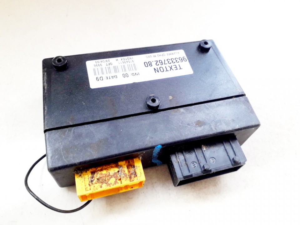 9633376280 Peugeot 806 2000 ALARM SENSOR MODULE UNIT