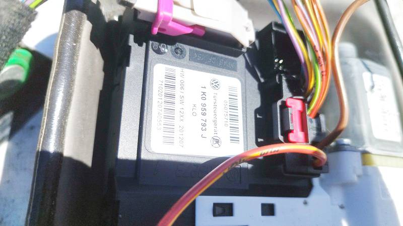 1K0959793J Volkswagen Golf Plus 2006 Window Motor - FRONT LEFT - Thumbnail 2