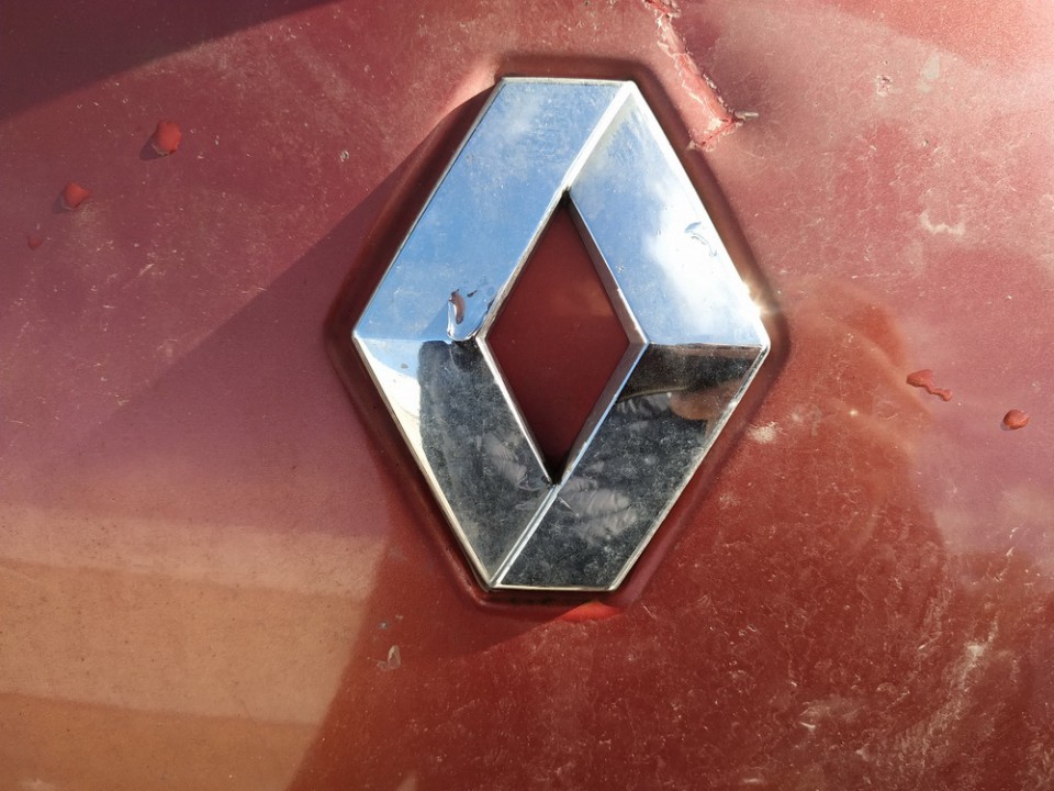 Renault Laguna 2002 insigne de botte logo  arriere - Thumbnail 2