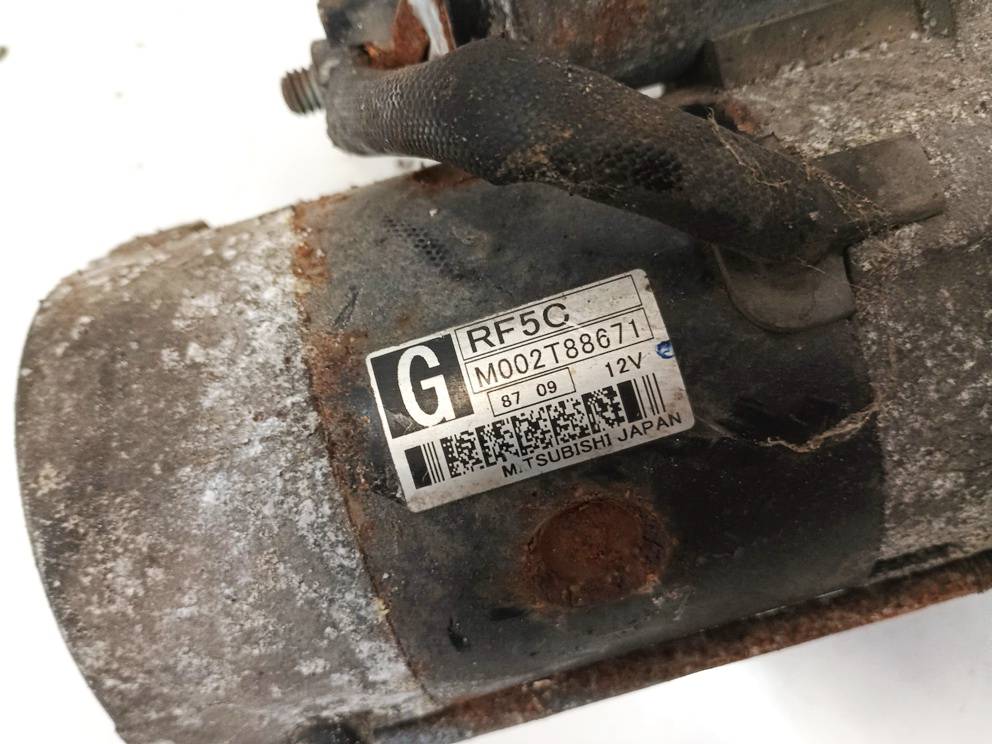 M002T88671 Mazda 6 2009 Starter Motor - Thumbnail 3