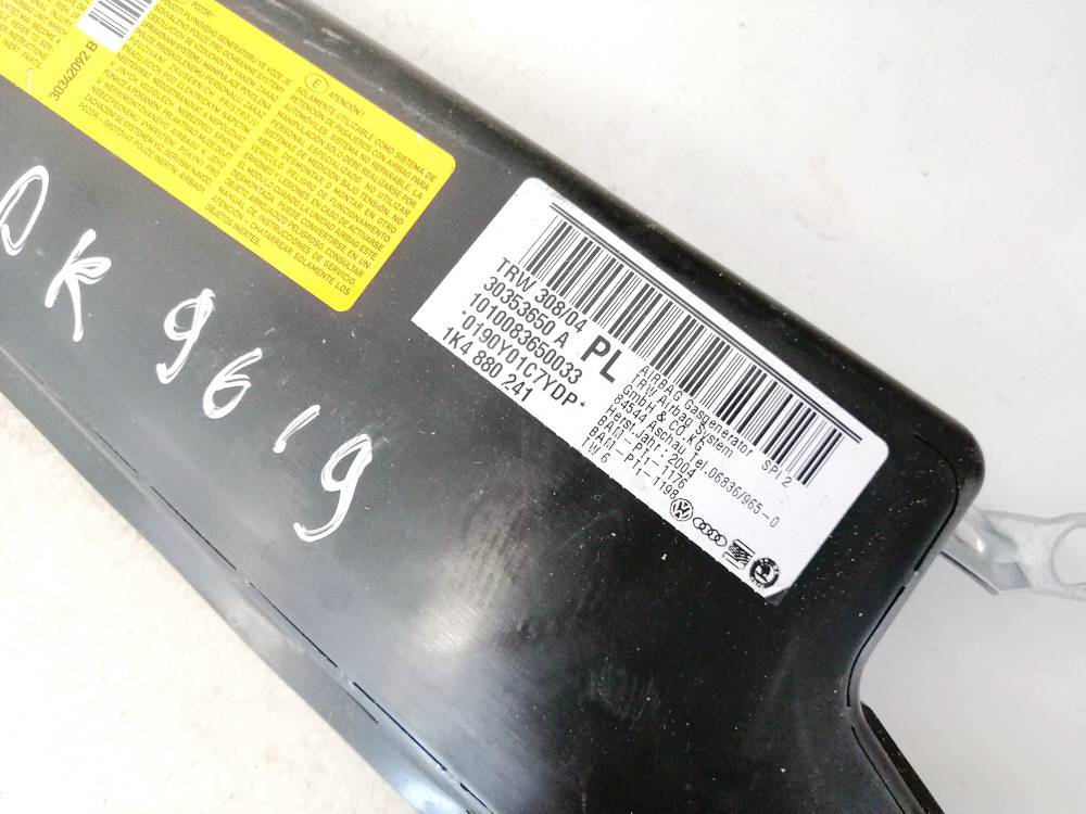 1K4880241 Seat Altea 2005 Seat AIRBAG - Thumbnail 3