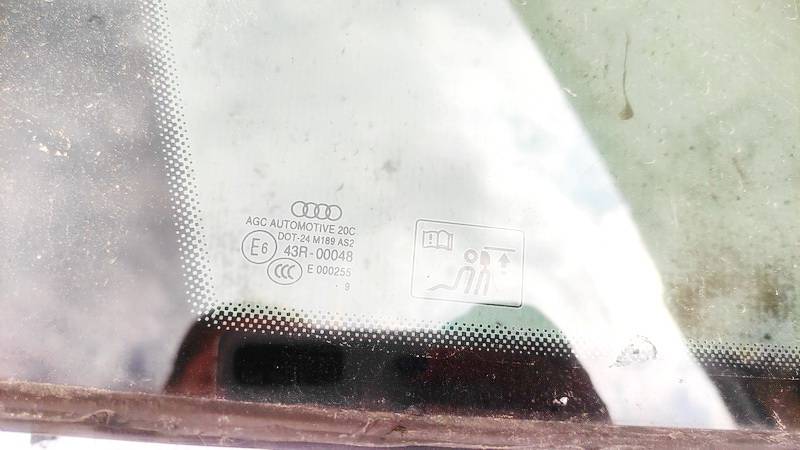 AS2 Audi Q5 2009 Szyba okna ćwierćowego narożnego - TYLNE LEWE - Thumbnail 3