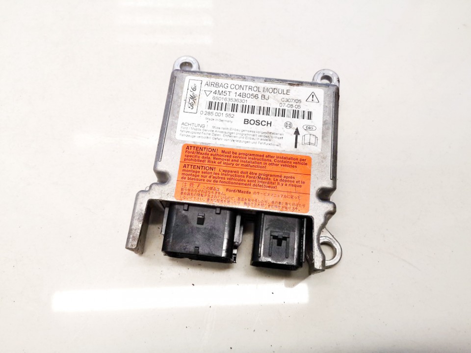 4M5T14B056BJ Ford Focus 2008 Komputer SRS airbag – moduł sterujący poduszek powietrznych