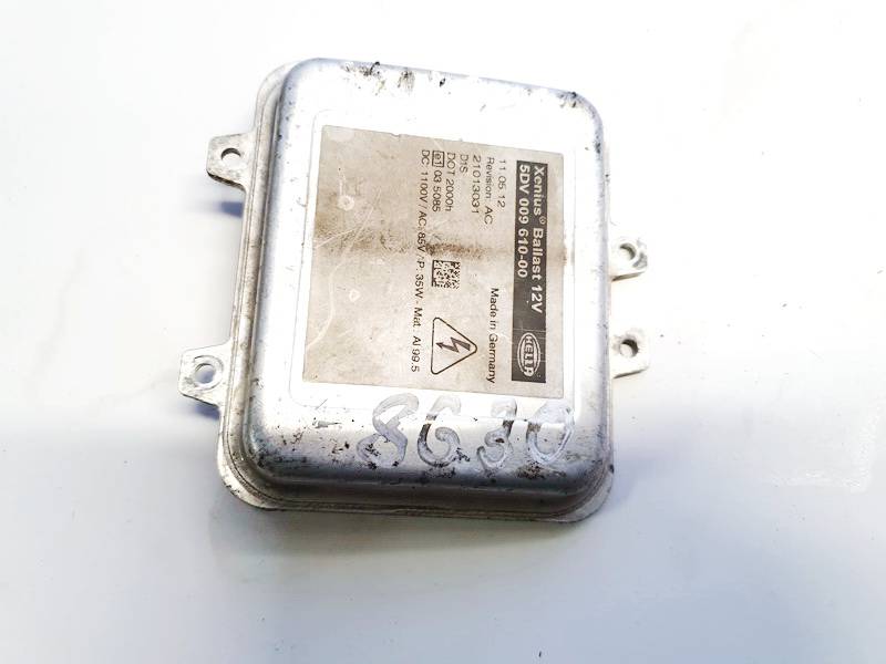 5DV009610-00 Skoda Octavia 2012 Headlight Ballast Control Module (Xenon Headlight)