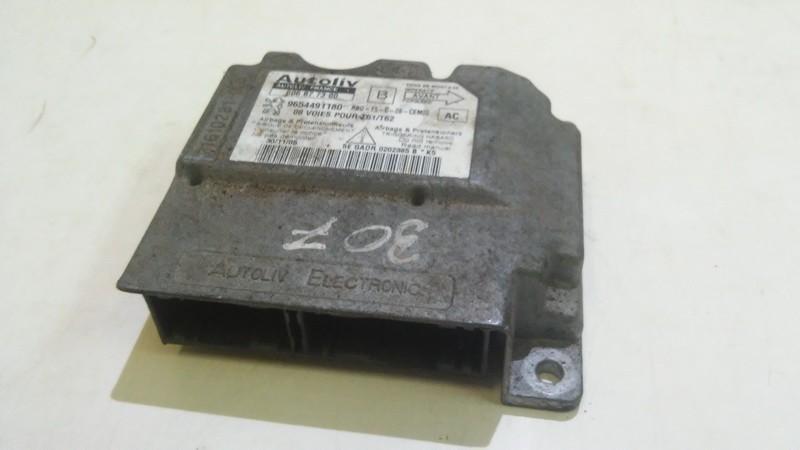 606877300 Peugeot 307 2002 Airbag crash sensors module