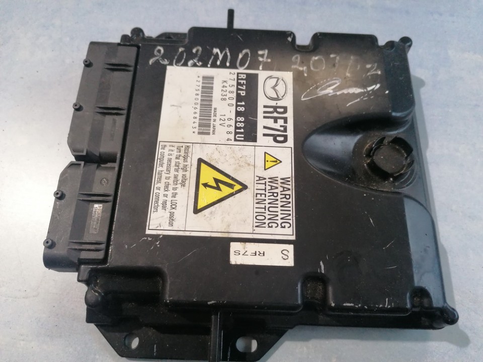 RF7P18881U Mazda 5 2008 ECU Engine Computer (Engine Control Unit ...