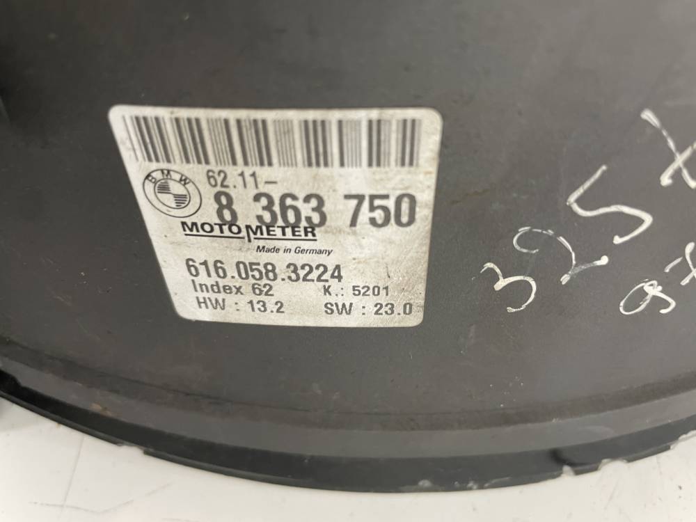 6160583224 BMW 3-Series 1991 Speedometers - Cockpit - Speedo Clocks Instrument - Thumbnail 3