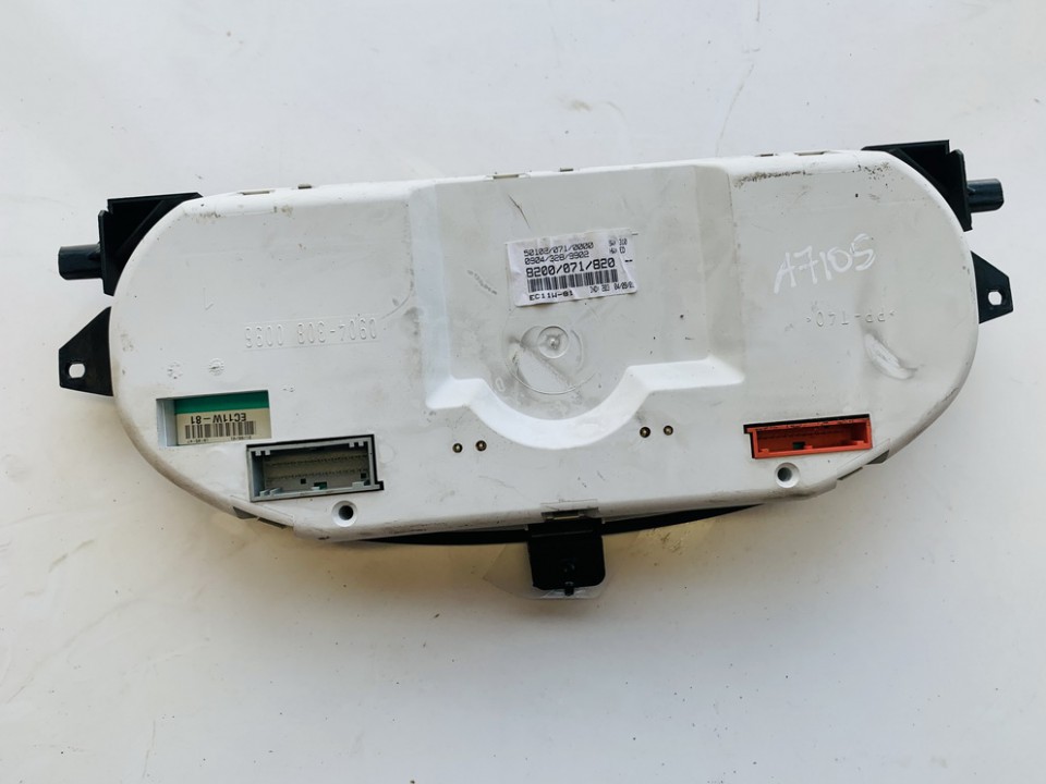 8200071820 Renault Scenic 2001 Speedometers - Cockpit - Speedo Clocks Instrument - Thumbnail 2