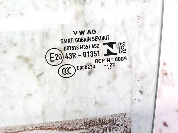 DOT618M351AS2 Cupra Born 2022 Szyba drzwi - TYLNE LEWE - Thumbnail 2