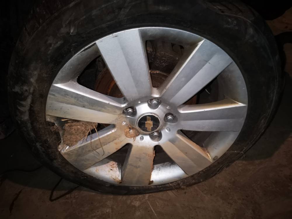5X115 Chevrolet Captiva 2008 Komplet Kół Zimowych R18