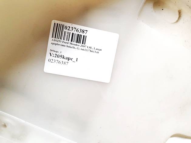 6M2117B613AH Ford Mondeo 2007 Windshield Washer Reservoir tank (WASHER BOTTLE) - Thumbnail 2