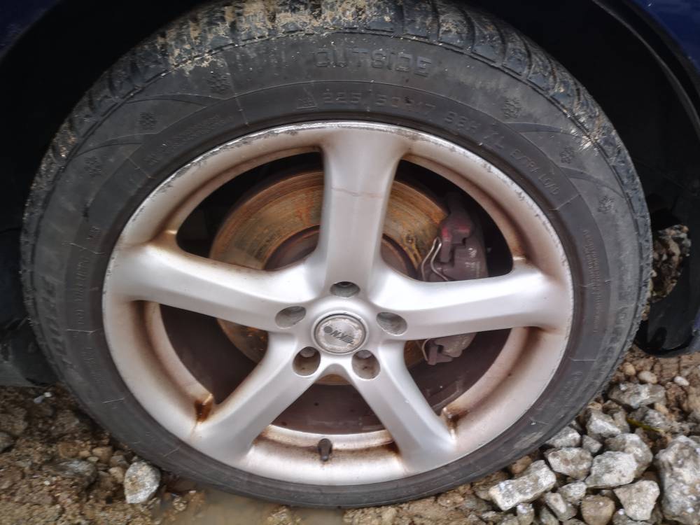 5X112 Volkswagen Passat 2006 Komplet Kół Zimowych R17