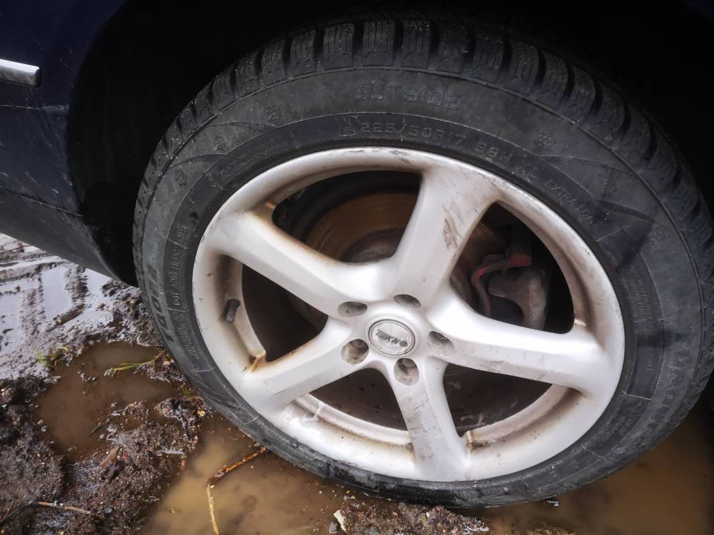 5X112 Volkswagen Passat 2006 Komplet Kół Zimowych R17 - Thumbnail 4