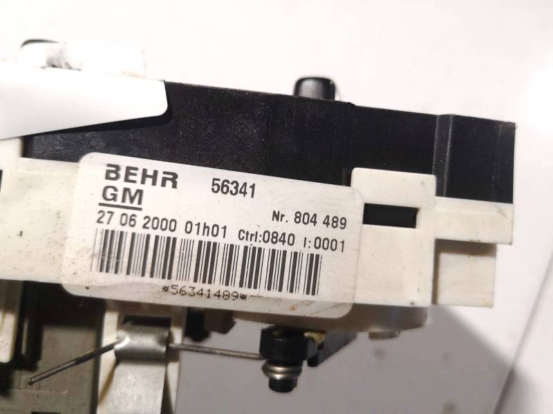 27062000 Opel Astra 2000 Climate Control Panel (heater control switches) - Thumbnail 3