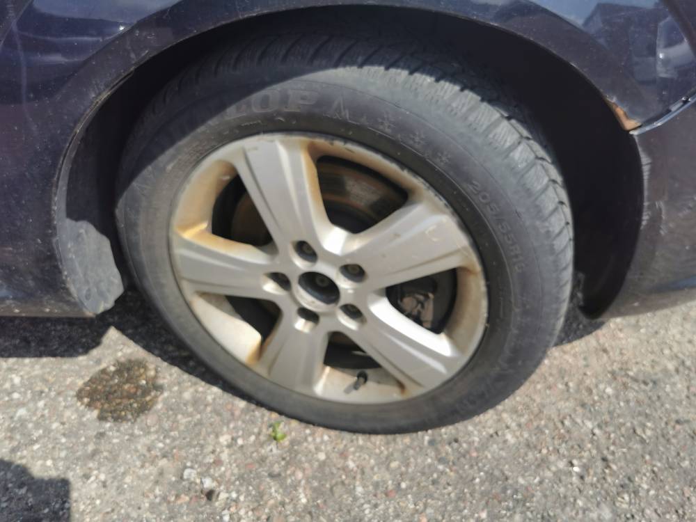 5X110 Opel Zafira 2006 Liettuan renkaiden komplekti R16 - Thumbnail 3