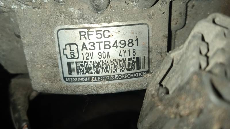 A3TB4981 Mazda 6 2004 Alternator - Thumbnail 4