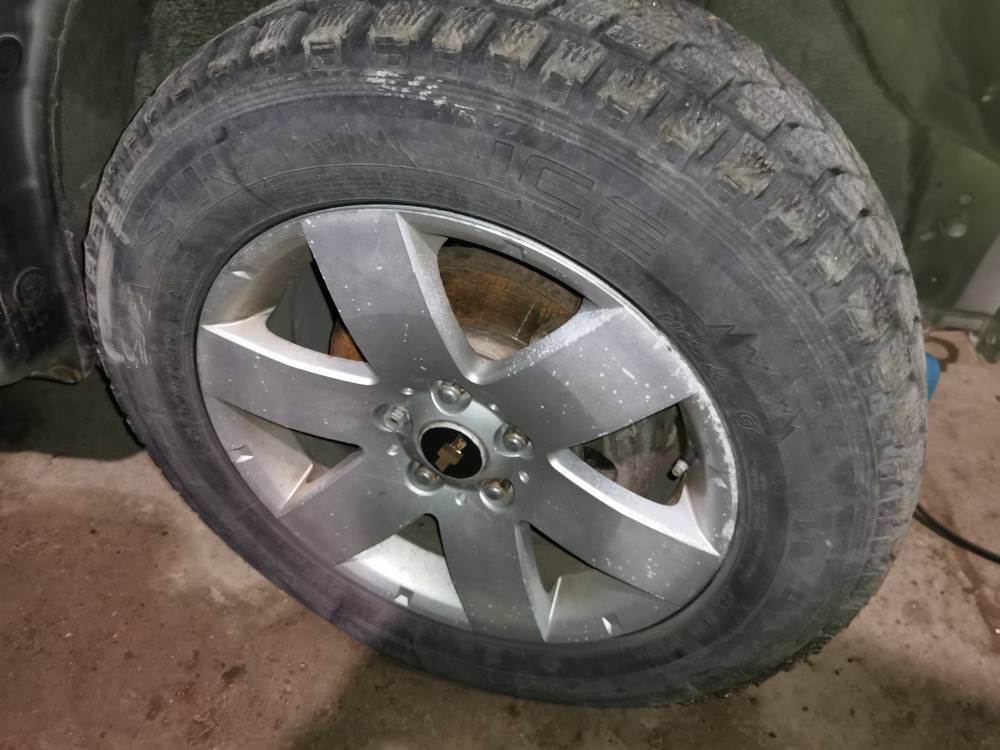 5X115 Chevrolet Captiva 2007 Komplet Kół Zimowych R17 - Thumbnail 4