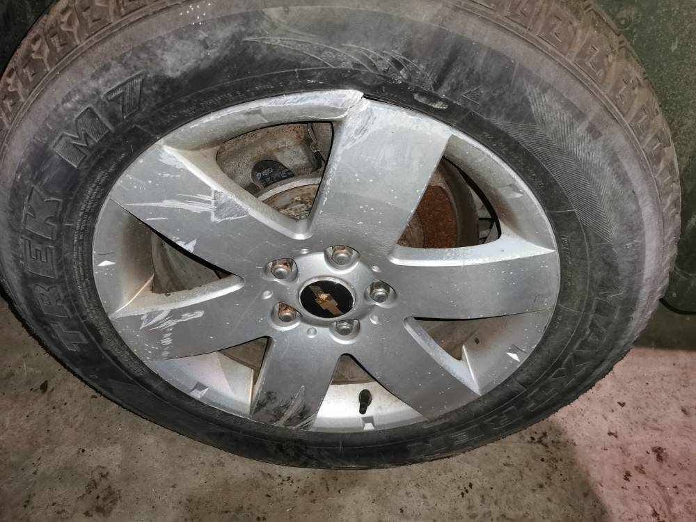 5X115 Chevrolet Captiva 2007 Komplet Kół Zimowych R17 - Thumbnail 3