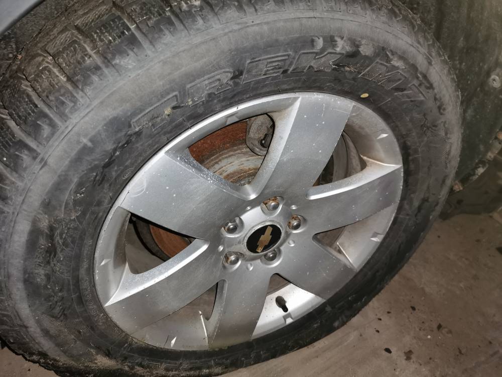 5X115 Chevrolet Captiva 2007 Komplet Kół Zimowych R17 - Thumbnail 5