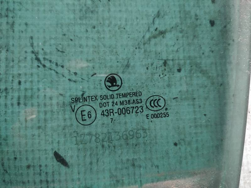 AS3 Skoda Octavia 2008 Duru stiklas G.K. - Thumbnail 2