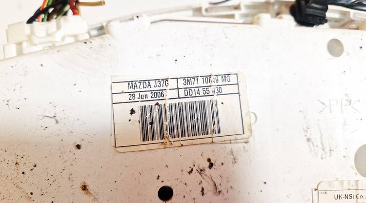 3M7110849MG Mazda 2 2006 Spidometras - prietaisu skydelis - Thumbnail 3