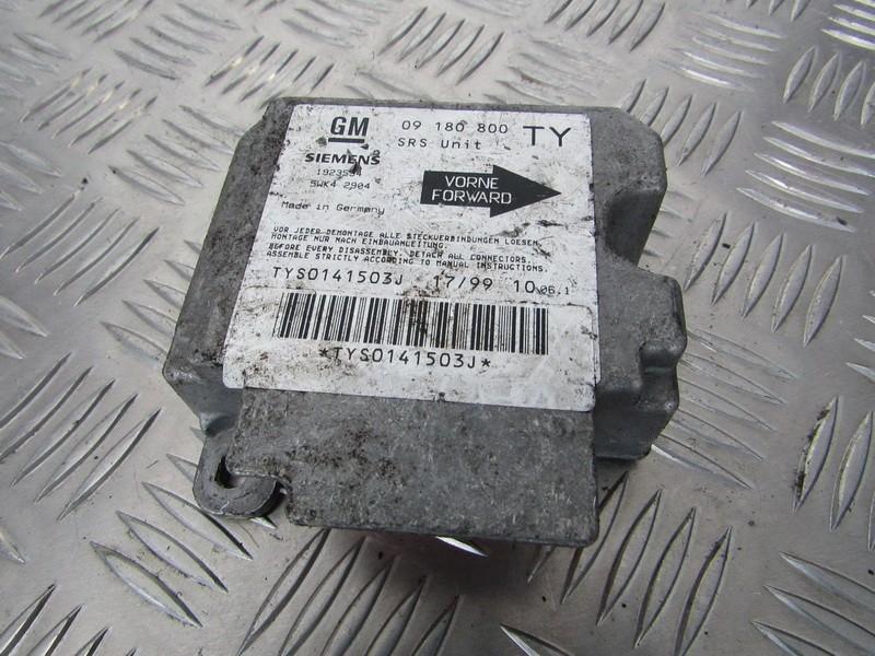 09180800 Opel Vectra 1997 CALCULATEUR AIRBAG